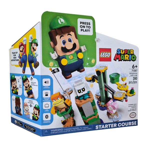 Lego Other - Lego Super Mario Adventure With Luigi Starter Course 71387